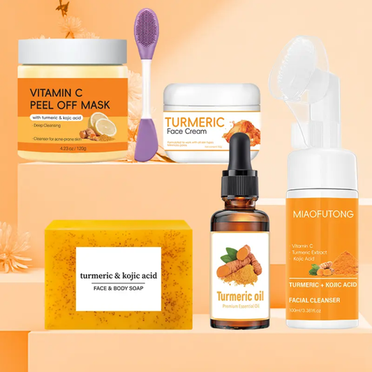 Turmeric 6-Piece Skincare Set