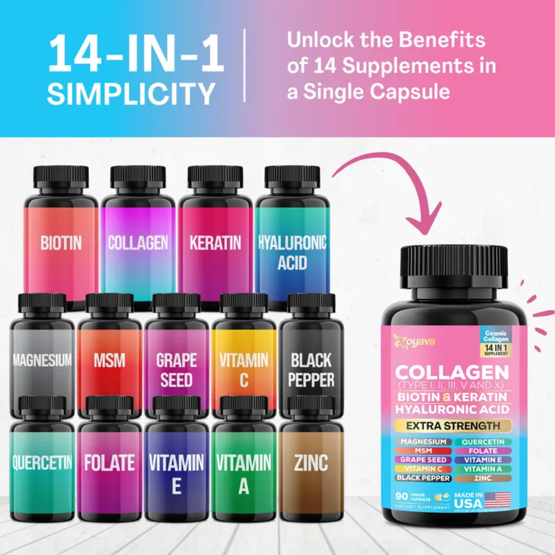 Cosmic Collagen 14-in-1 Capsules