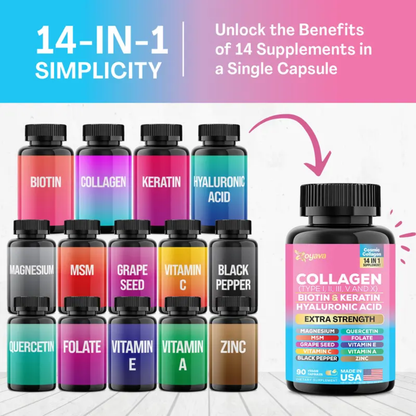 Cosmic Collagen 14-in-1 Capsules
